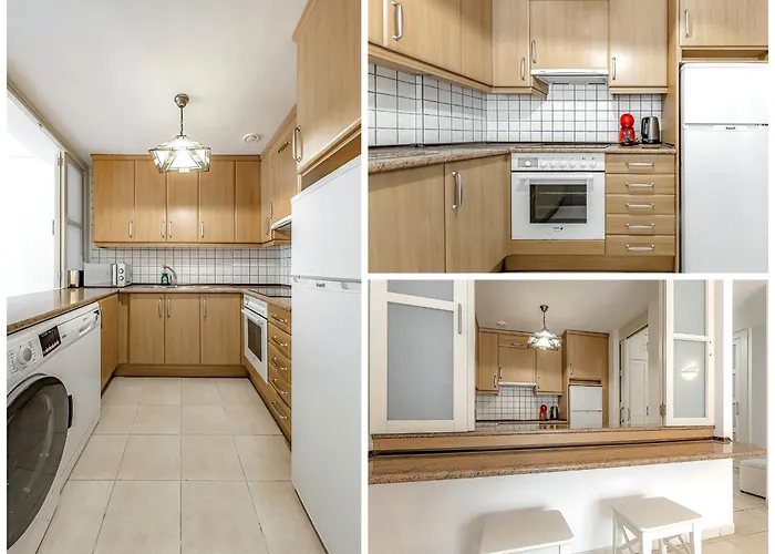 公寓 Cozy 2 Bed 2 Bath Balcon Gigantes *